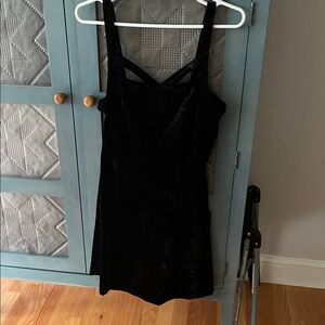 Forever 21 Black Midi Dress